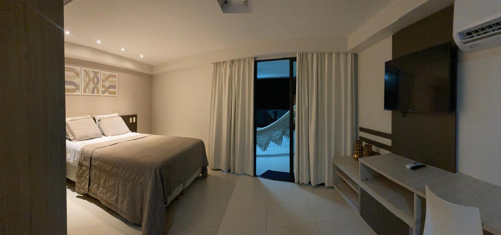 Apartamento Tabatinga Luxxor Flat - Vista Mar Conde  Exterior foto