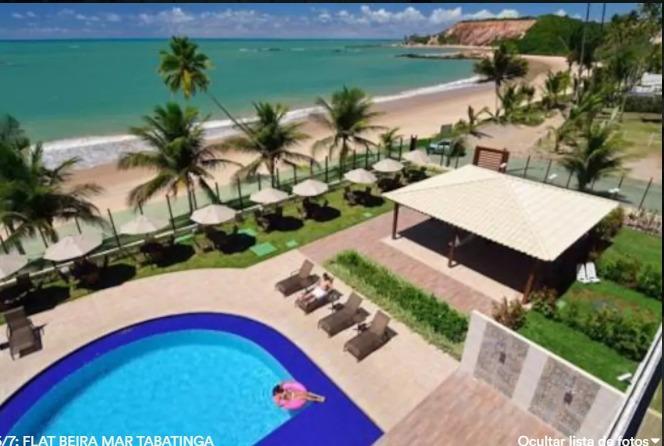 Apartamento Tabatinga Luxxor Flat - Vista Mar Conde  Exterior foto